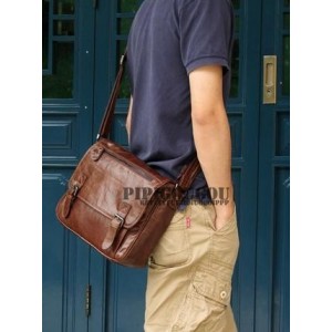 mens Nice leather messenger bag