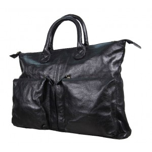 Funky leather handbags, fashionable briefcases for women