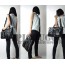 black Funky leather handbag