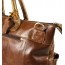 Funky leather handbags brown