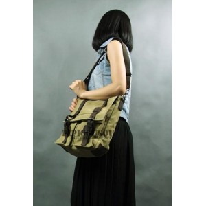 ladies military messenger bag