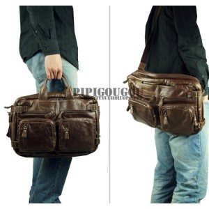 mens leather backpack