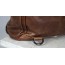 brown leather womens backpack