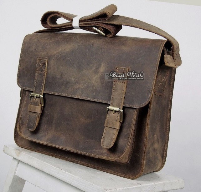 cowhide lawyer briefcases