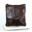 coffee IPAD mens messenger bag leather