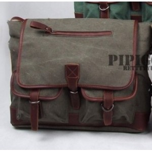 brown mens canvas satchel bags