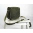 Vintage leather messenger bag