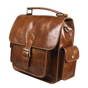 Leather man bag