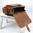 vintage Leather man bag