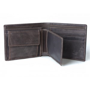 leather money clip wallet