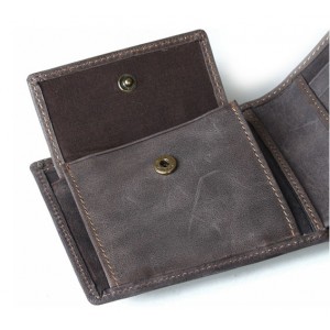 mens leather money clip wallet