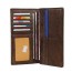 leather travel wallet for men