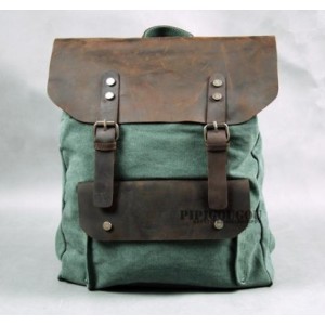 Book bags, canvas leather backpacks