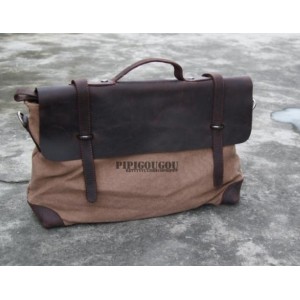 coffee vintage canvas messenger bags