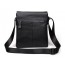 mens black messenger bag