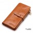 orange Ladies wallet leather