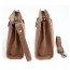 brown genuine leather bag