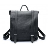 Leather womens backpack