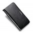 black clutch leather bag