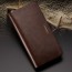 brown Personalized leather wallet