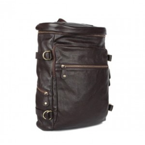 Soft leather bags, school backpacks