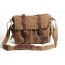 Canvas shoulder messenger bag