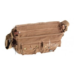 Canvas shoulder messenger