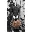 vintage Cotton canvas messenger bag