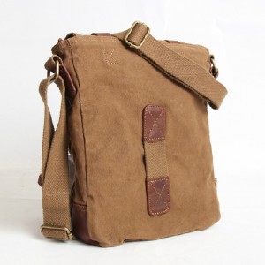 men's canvas satchel