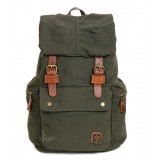 army green Casuel canvas backpack