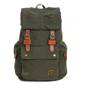 Casuel canvas backpack, college backpack