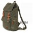 army green college backpack