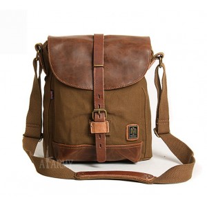 Vintage canvas messenger bags men, canvas satchel bags for men