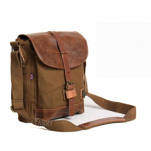 mens Vintage canvas messenger bags