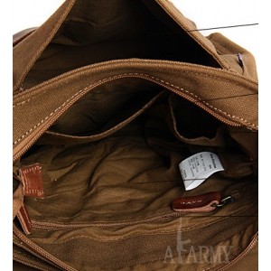 khaki canvas satchel bags for men
