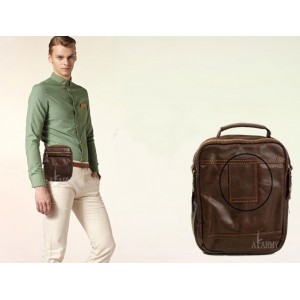 coffee vintage messenger bag