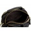 black vintage messenger bag
