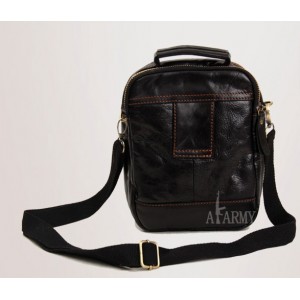 leather vintage messenger bag