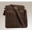 brown small messenger bag