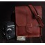 orange Vintage messenger bags for men