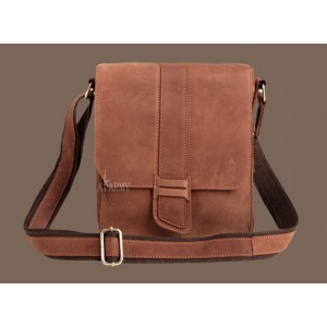 khaki small messenger bag