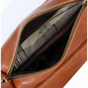 brown fashion messenger bag