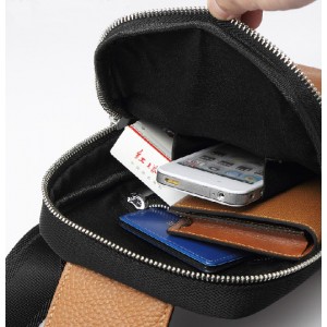 black Sling bags for men