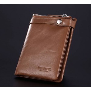 Soft leather wallet brown, black tough leather wallet
