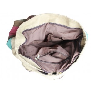Canvas shoulder bag