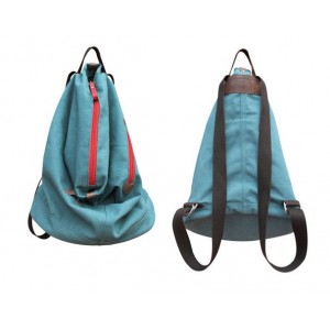 blue rucksack backpack