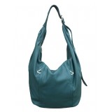 Blue hobo handbags, PU satchel handbag