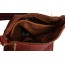 brown personalized messenger bag