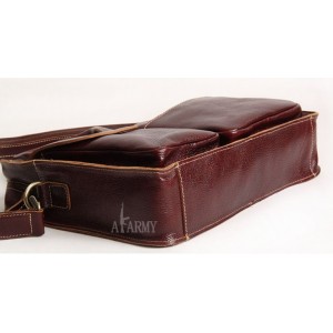 mens vintage leather briefcase