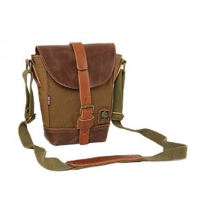 Canvas shoulder bag, small canvas shoulder bag